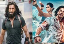 Dhurandhar Box Office Storm Continues on Day 27: Ranveer Singh Starrer Surpasses Shah Rukh Khan’s Pathaan Worldwide Record Ranveer Singh intense character poster from Dhurandhar movie 2025