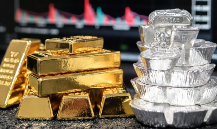 Gold and silver prices fall sharply on MCX after hitting record highs amid profit booking.