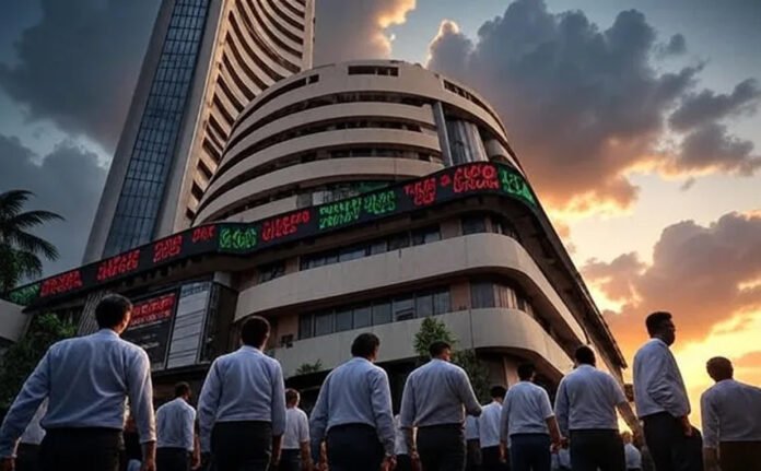 Indian stock market opens mixed Sensex falls Nifty below 26200