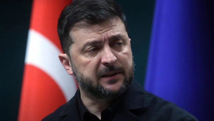 Ukrainian President Volodymyr Zelensky