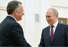Putin Holds High-Stakes Talks With Trump Envoy Steve Witkoff on Ukraine Peace Framework Putin meets Trump’s special envoy Steve Witkoff at the Kremlin for Ukraine peace talks