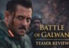 Salman Khan Stuns as Army Hero in ‘Battle of Galwan’ Teaser, Fans Divided Online Salman Khan as Colonel Santosh Babu in Battle of Galwan teaser set in Ladakh