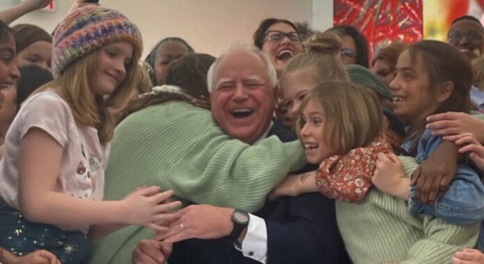 Minnesota Governor Tim Walz reacts to Trump administration child care funding freeze