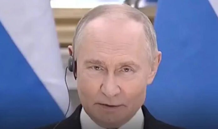 Russian missile strike damage in Ukraine amid unchanged Putin war aims