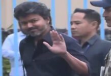 Vijay Thalapathy Questioned for 7 Hours in Karur Stampede Case, Actor to Appear Before CBI Again on Tuesday Vijay Thalapathy arriving at the CBI headquarters in New Delhi for questioning in the Karur stampede case.