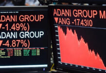 Adani Group Stocks Crash Sparks Market Rout, Investors Lose ₹16 Lakh Crore Amid Heavy Selling Adani Group stock crash triggers Indian market sell-off wiping out investor wealth