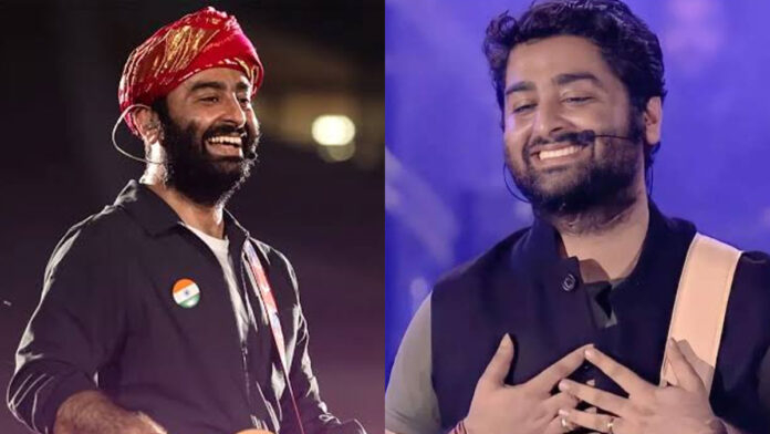 Arijit Singh performing live amid retirement rumors circulating online