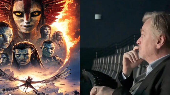 Scene from Avatar Fire and Ash showcasing Pandora’s volcanic landscape