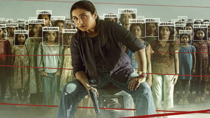 Bollywood movie posters collage for January 30, 2026 releases featuring Mardaani 3, Gandhi Talks, Send Help, and Border 2