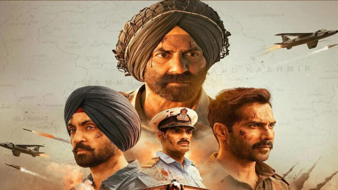 Border 2 box office success poster showing strong Day 3 earnings milestone