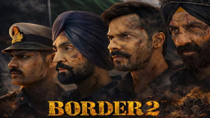 Sunny Deol in Border 2 war film opening day box office record