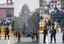 Republic Day Security Alert: Intelligence Warns of Possible Terror Plot in Delhi; Foreign-Linked Gangsters Under Watch Security personnel conduct mock drills in Delhi ahead of Republic Day amid terror threat alert from intelligence agencies.