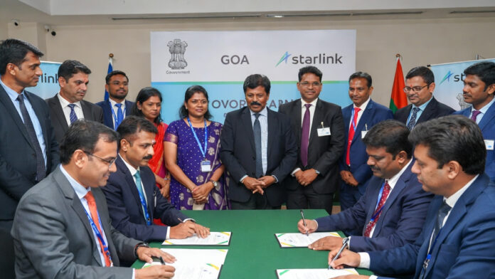Goa government signs MoU with Starlink to bring satellite broadband to remote regions