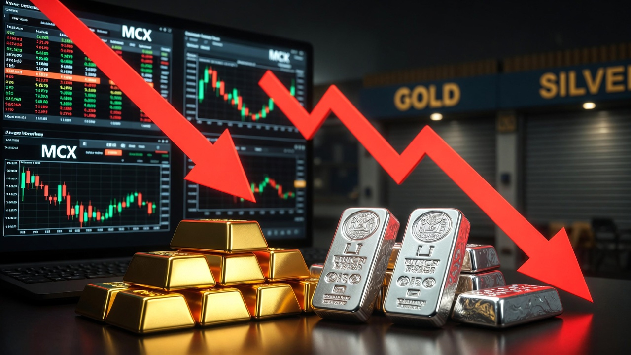 Gold Silver Price Crash: Bullion Market in Chaos as Silver Crashes ₹1.28 Lakh, Gold Plunges ₹33,000 in a Day