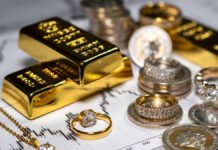 Gold & Silver Prices Hit Historic High: Silver Surges to ₹2.65 Lakh/kg, Gold Crosses ₹1.44 Lakh Amid Global Tensions Record high gold and silver prices in India with bullion bars and coins showcasing market surge