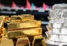 Gold Crosses ₹1.4 Lakh, Silver Rallies on Venezuela Crisis and Rising Global Geopolitical Tensions Gold and silver bars displayed at an Indian bullion market amid rising prices