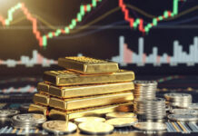 Gold Nears ₹1.60 Lakh, Silver Hits All-Time High of ₹3.34 Lakh: Bullion Prices Explode Amid Global Tension Gold bars and silver coins representing record high bullion prices in India