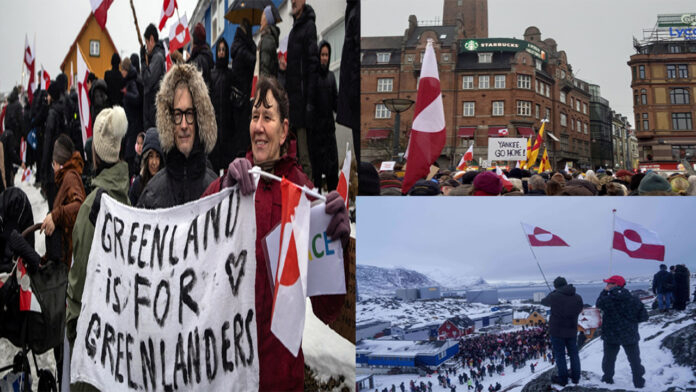 Thousands protest in Nuuk and Copenhagen against Trump’s Greenland threats as Europe unites in response.