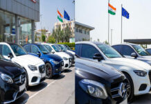 India and EU Near Historic Trade Deal: Car Import Duty Set to Drop from 110% to 40%, Official Announcement Expected Jan. 27 European cars at a dealership in India as India and EU near historic trade deal on car import duty