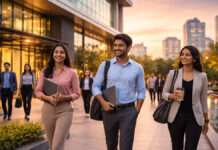 India’s Top IT Firms Introduce ‘Right to Disconnect’ Policy, No Work Calls After 7 PM or on Weekends Indian IT professionals leaving office on time reflecting new work-life balance policy