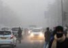 Severe Cold Wave and Dense Fog Grip North India as IMD Issues Alerts Across Multiple States Dense fog and cold wave affect traffic in New Delhi during winter weather alert