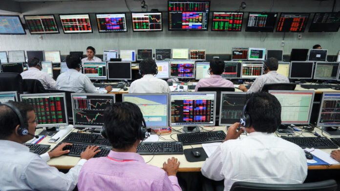 Indian stock market opens flat with Sensex and Nifty slipping