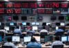 Indian Stock Market Slumps at Open: Sensex Falls 432 Points, Nifty Slips Below 26,200 on Tariff Fears Indian stock market screens showing Sensex and Nifty falling amid heavy selling