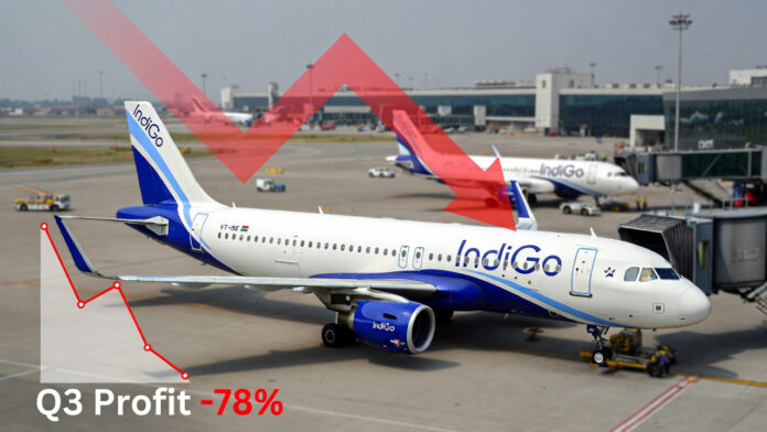 IndiGo Q3 FY26 Results: 78% Profit Decline Amid Operational and Regulatory Challenges