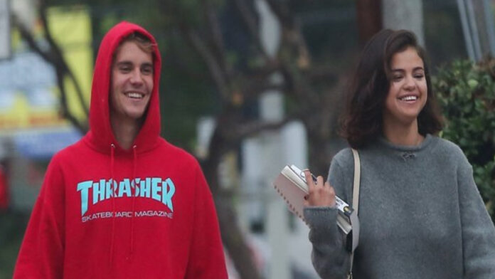 Justin Bieber and Selena Gomez collaboration rumors Los Angeles studio
