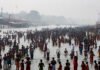Magh Mela 2026 Begins in Prayagraj with Sacred Paush Purnima Dip at Triveni Sangam Devotees take holy dip at Triveni Sangam as Magh Mela 2026 begins in Prayagraj