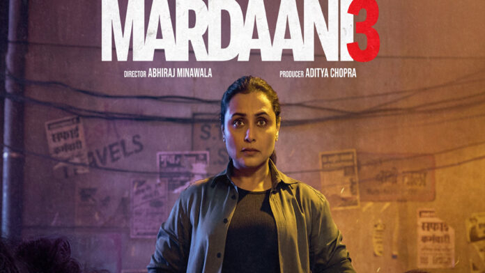 Rani Mukerji as Shivani Shivaji Roy in Mardaani 3
