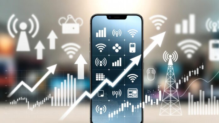 Mobile recharge tariff hike in India showing increased prices on smartphone screens