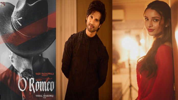 Shahid Kapoor and Triptii Dimri in Vishal Bhardwaj’s O Romeo