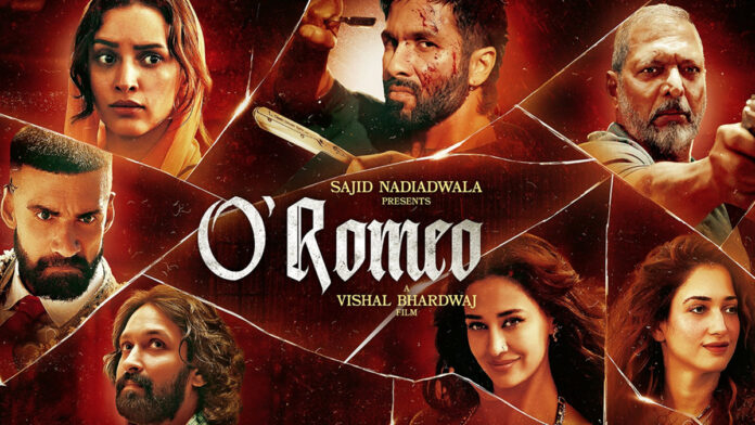 Shahid Kapoor and Triptii Dimri in an intense moment from the O Romeo trailer