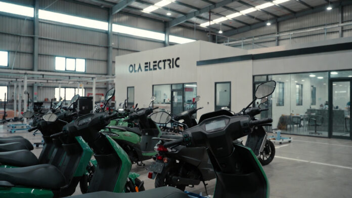 Ola Electric office and manufacturing facility as company announces layoffs affecting 5% of workforce
