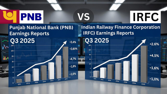 PNB and IRFC announce strong Q3 2025 financial results with rising profits and improved performance