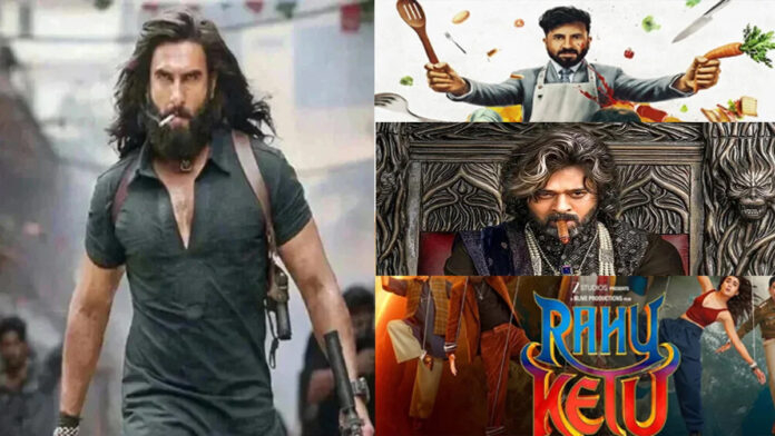 Saturday box office report featuring Dhurandhar, The Raja Saab, Happy Patel, and Rahu Ketu collections