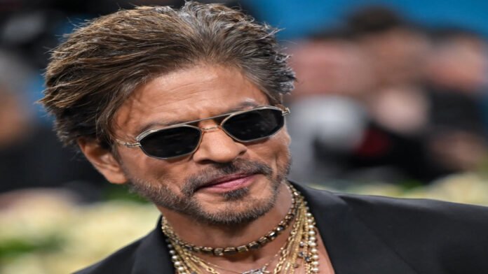 Shah Rukh Khan during a public appearance amid retirement rumors in 2026