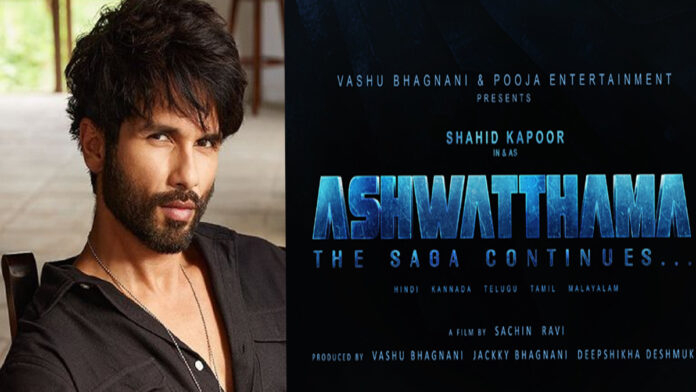 Shahid Kapoor in Ashwatthama mythological sci fi film