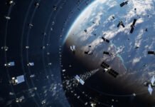 Space Traffic Jam: Elon Musk’s SpaceX to Lower Thousands of Starlink Satellites in 2026 Starlink satellites orbiting Earth amid growing space traffic congestion