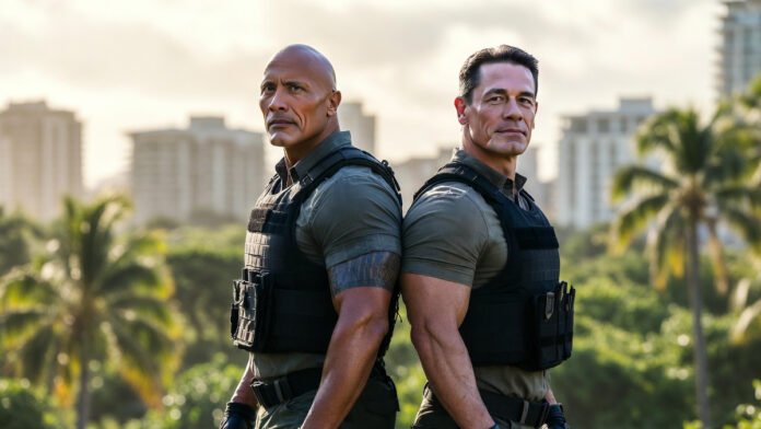 Dwayne Johnson and John Cena announce their new action comedy film Handshake
