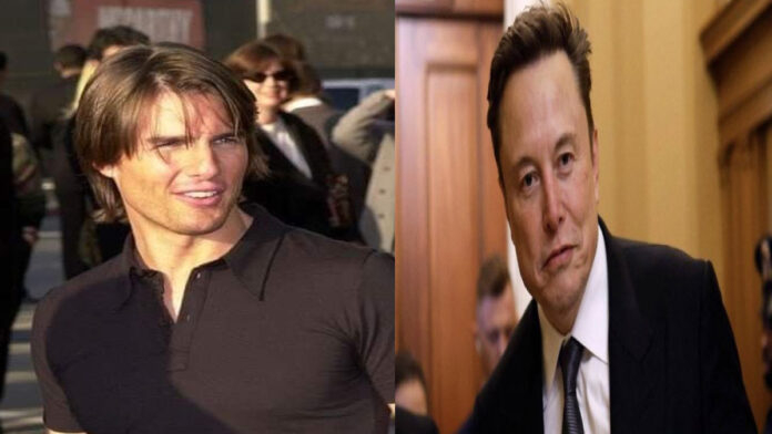 Tom Cruise and Elon Musk SpaceX space movie project