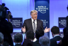 Only America Can Save Greenland”: Donald Trump Sparks Global Debate in Fiery Davos Speech Donald Trump delivering a controversial speech at WEF Davos 2026
