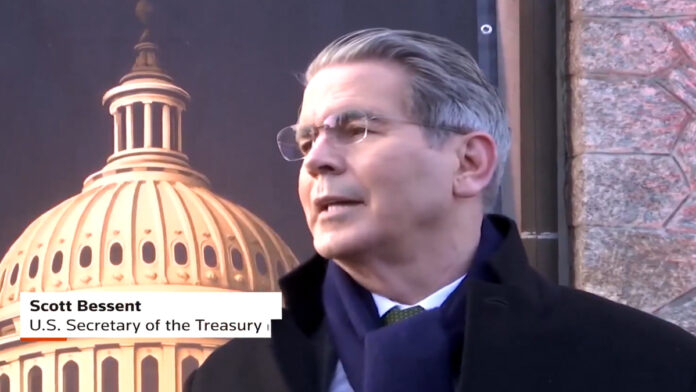 US Treasury Secretary Scott Bessent issuing warning about 500% tariff on nations buying Russian oil