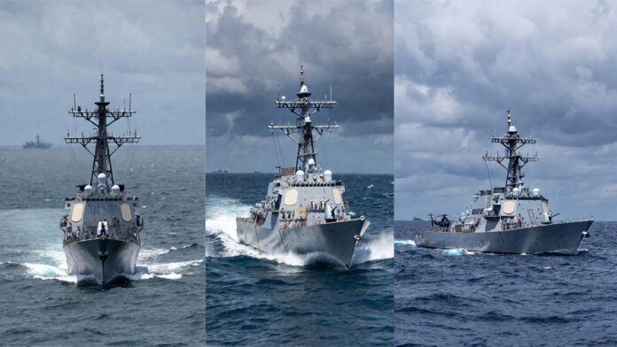 US Navy warship sailing toward Middle East amid rising tensions with Iran