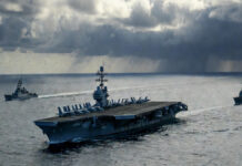 USS Abraham Lincoln Reaches West Asia, Rising Tensions Fuel Speculation Over Possible US Strike on Iran USS Abraham Lincoln aircraft carrier deployed in West Asia amid rising US-Iran tensions