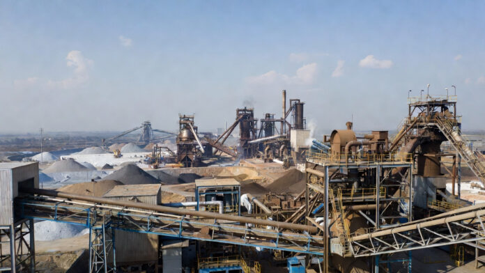 Vedanta Limited mining and metals operations with industrial infrastructure
