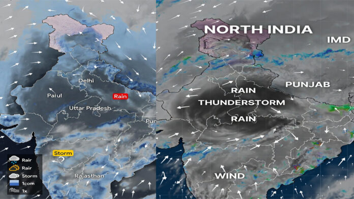 Rain and strong wind alert issued for Delhi, Uttar Pradesh and Punjab