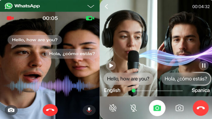 WhatsApp Universal Translator feature enabling real-time translation during video calls