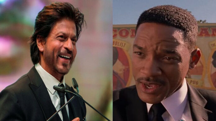 Will Smith speaking about Shah Rukh Khan at a Dubai international film festival.